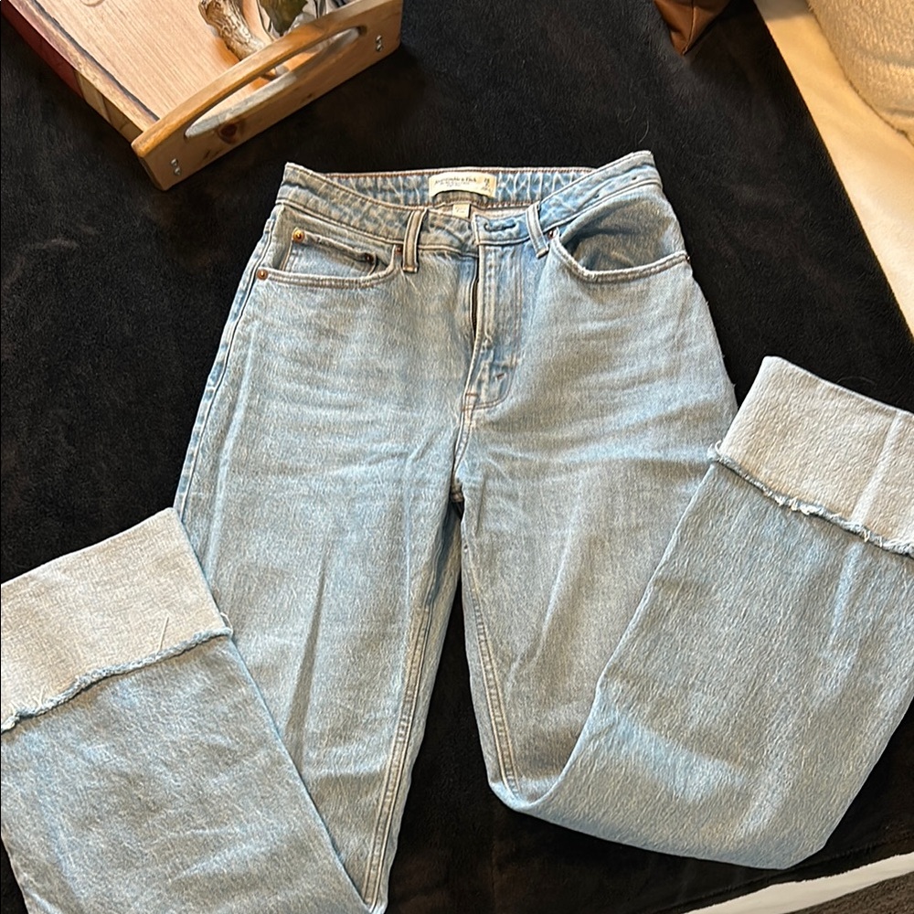 Abercrombie Curve Love High Rise Jeans